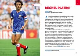 Les plus belles histoires de sportifs français, Claire Uzenat (Loescher 2019). Progettazione editoriale, redazione e impaginazione Les Mots Libres. Michel Platini.